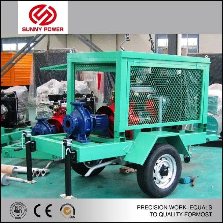 mobile sprinkler water pump